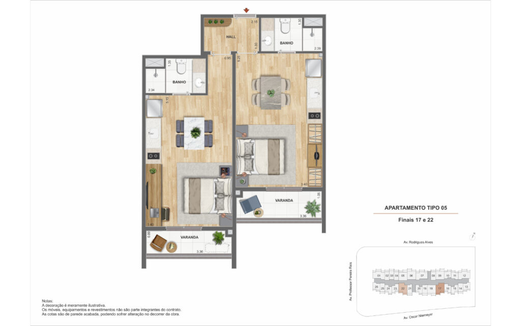 Residencial Erê · planta 2 de 7