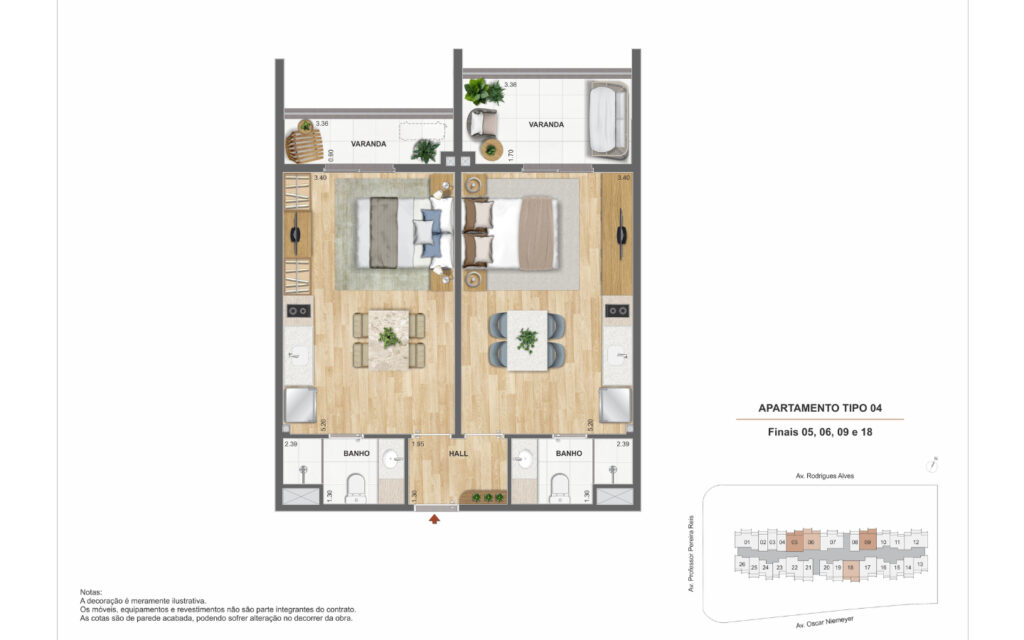 Residencial Erê · planta 4 de 7