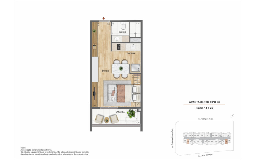 Residencial Erê · planta 5 de 7