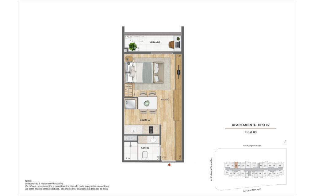 Residencial Erê · planta 6 de 7