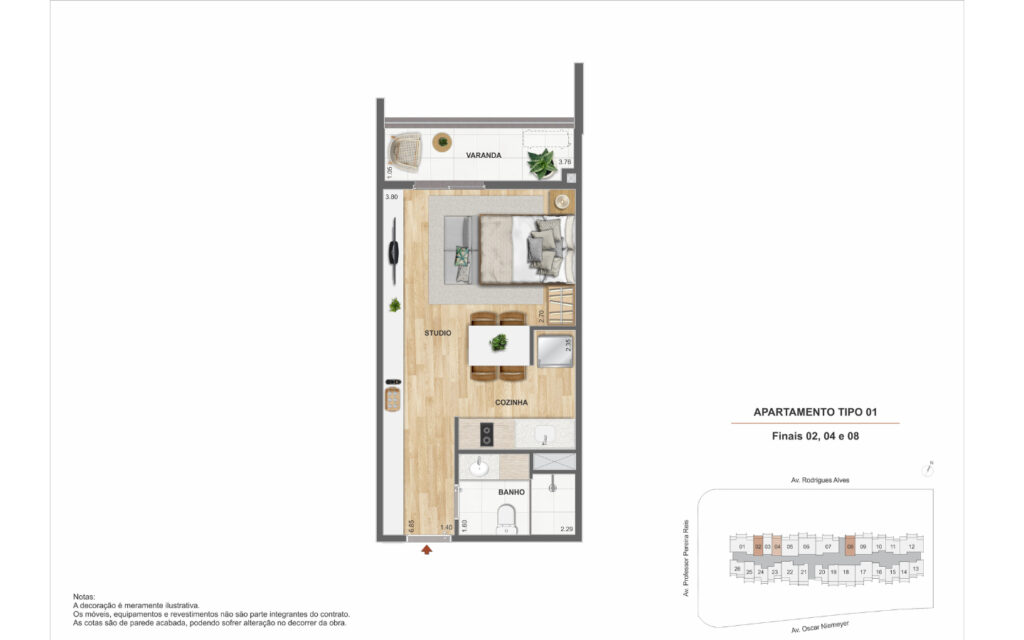 Residencial Erê · planta 7 de 7