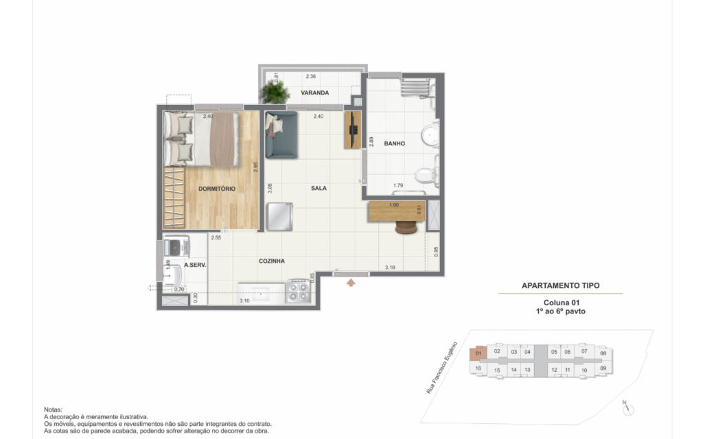 Residencial Cartola II · planta 4 de 4