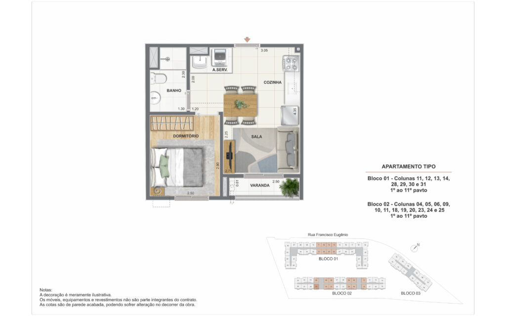 Residencial Cartola · planta 7 de 7