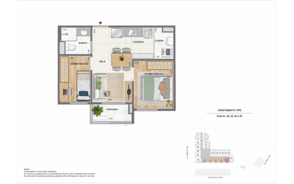 Arcos do Porto · planta 6 de 7