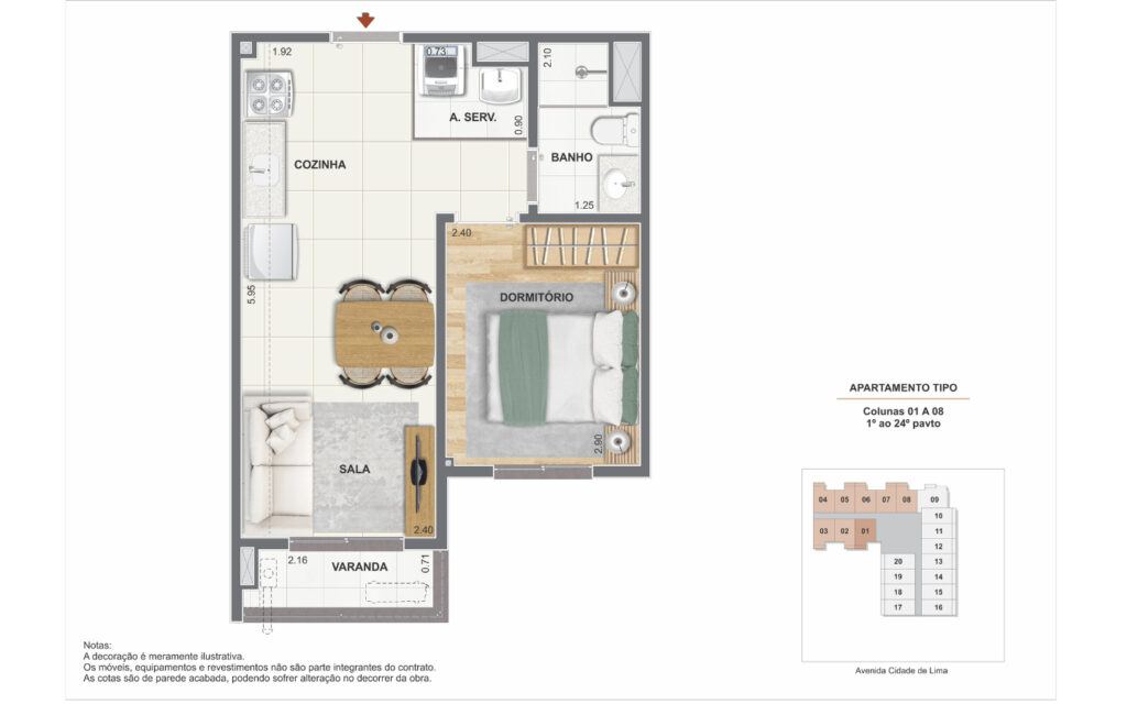 Ciata Residencial · planta 1 de 4