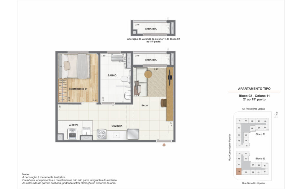 Saudosa Praça Onze Residencial · planta 7 de 7
