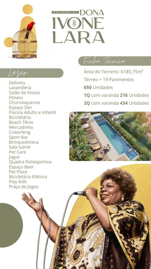 Residencial Dona Ivone Lara · ficha técnica