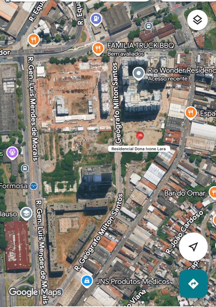 Residencial Dona Ivone Lara · localização